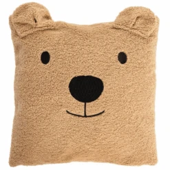 CHILDHOME Teddy Kissen 40 X 40 Cm Braun