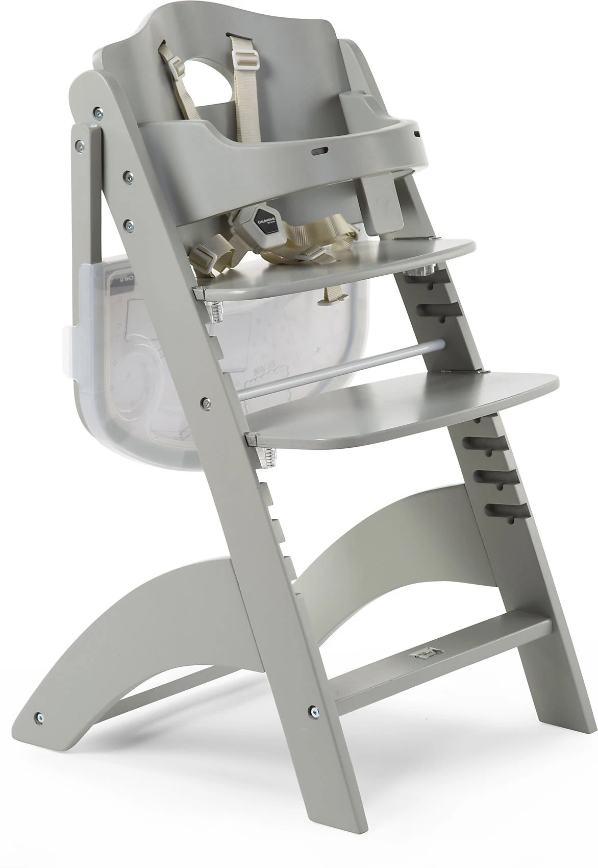 Childhome Treppenstuhl Lambda 3, Inkl. Brett, Grau – Bild 2