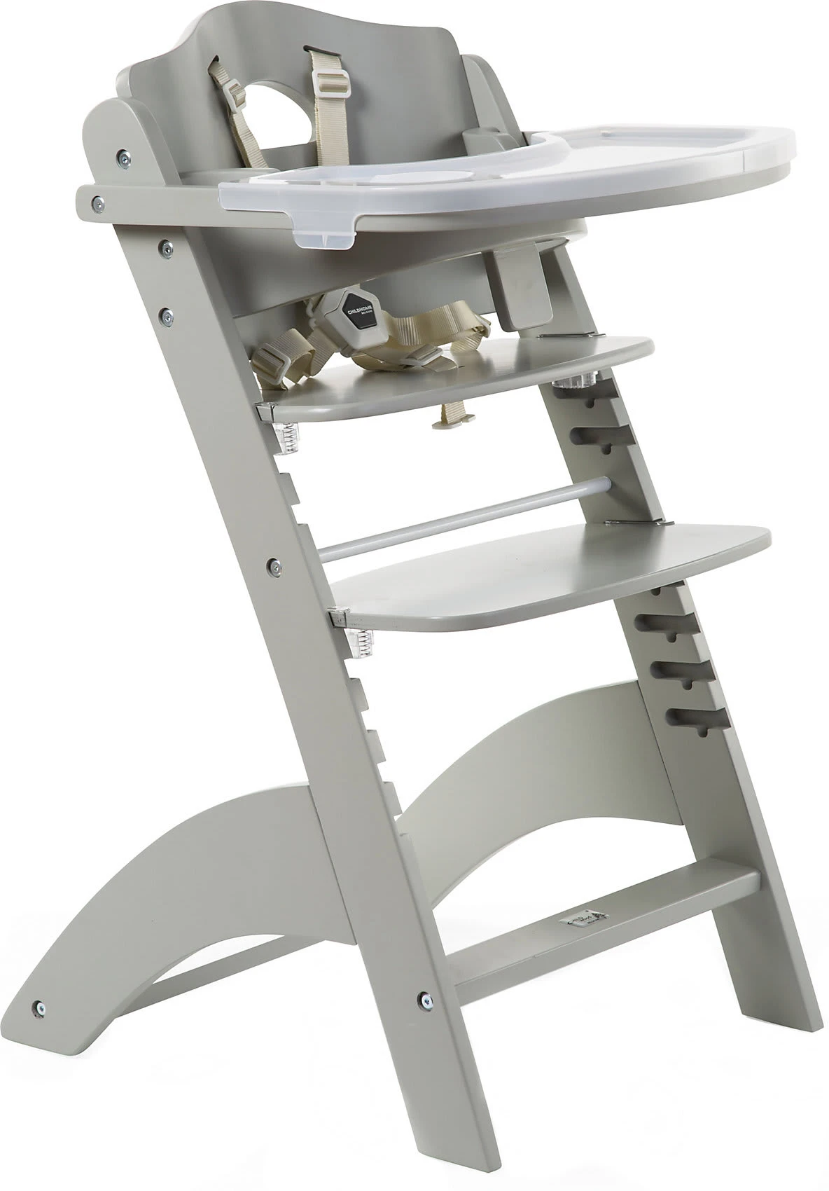 Childhome Treppenstuhl Lambda 3, Inkl. Brett, Grau