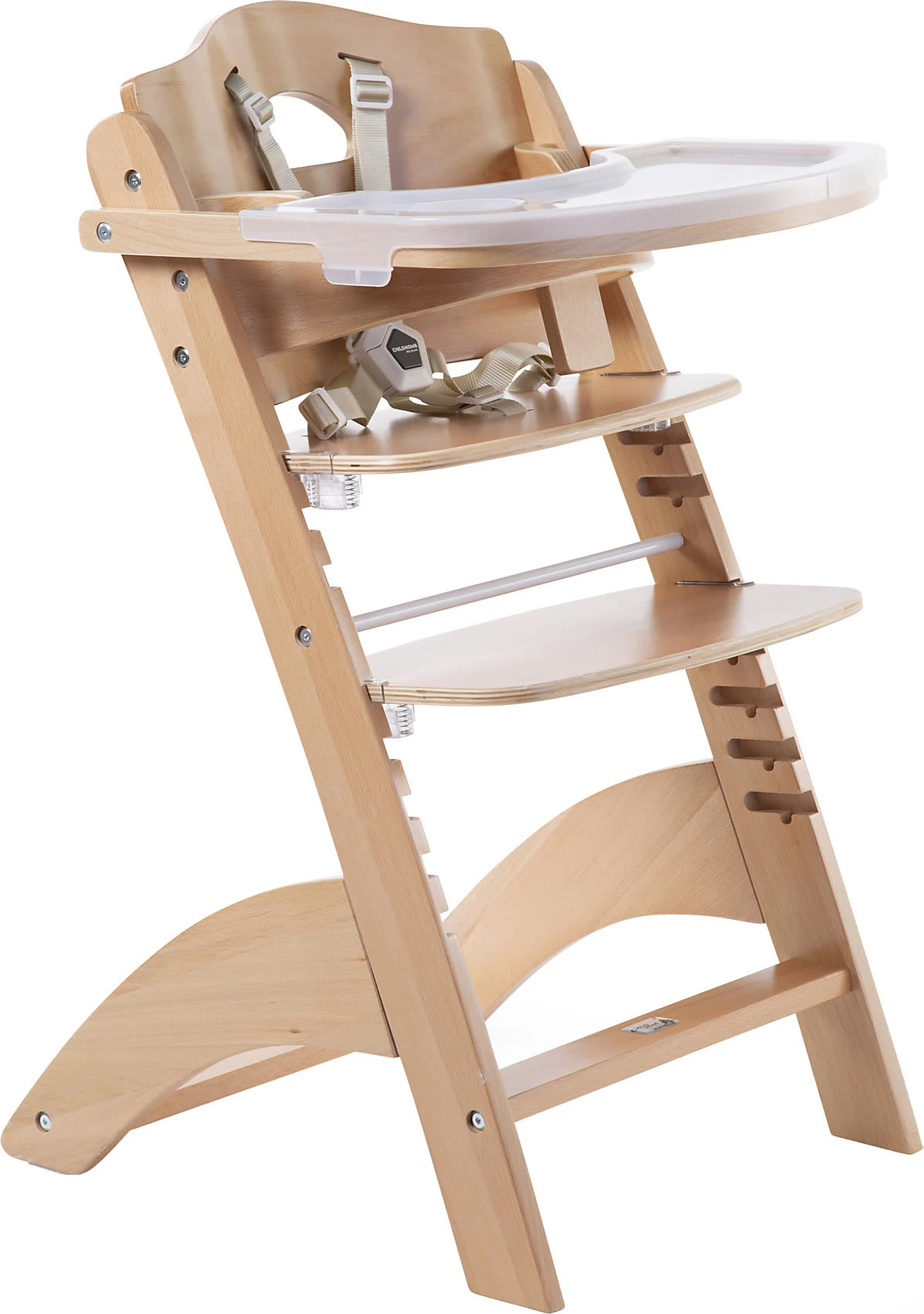 Childhome Treppenstuhl Lambda 3, Inkl. Brett, Holz