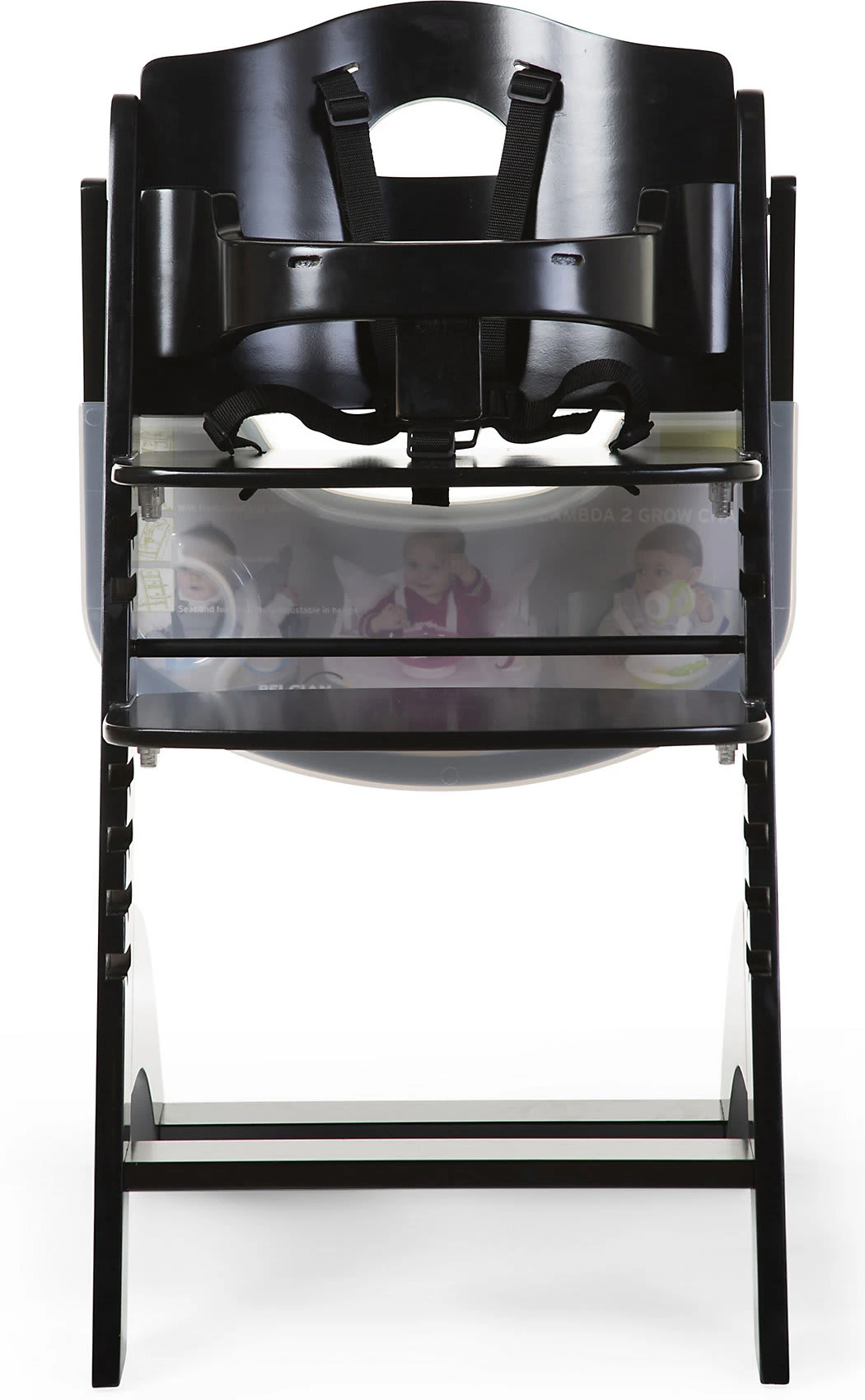 Childhome Treppenstuhl Lambda 3, Inkl. Brett, Schwarz – Bild 4