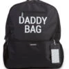 Childhome Wickelrucksack Daddy Bag, Schwarz