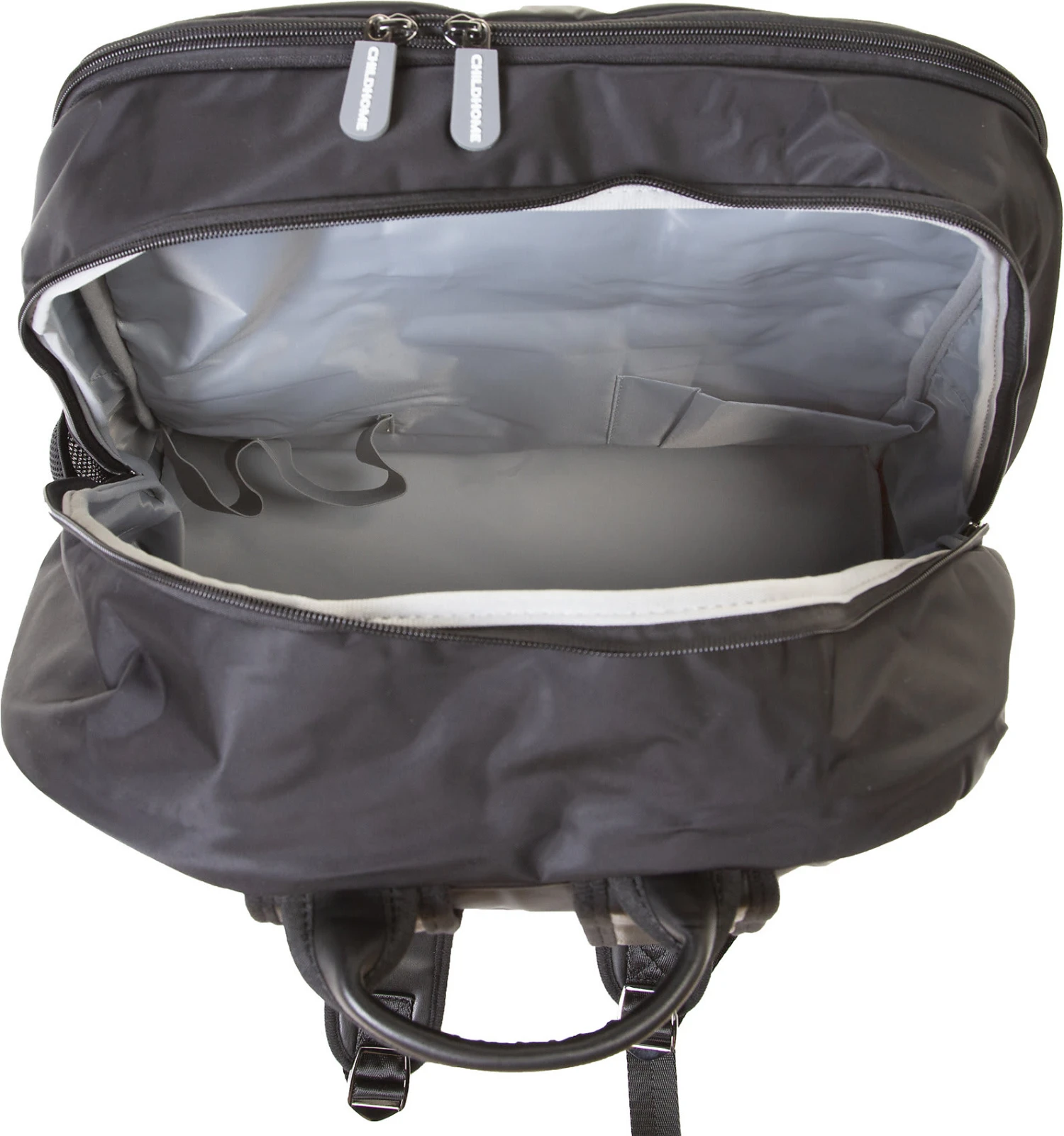 Childhome Wickelrucksack Daddy Bag, Schwarz – Bild 4