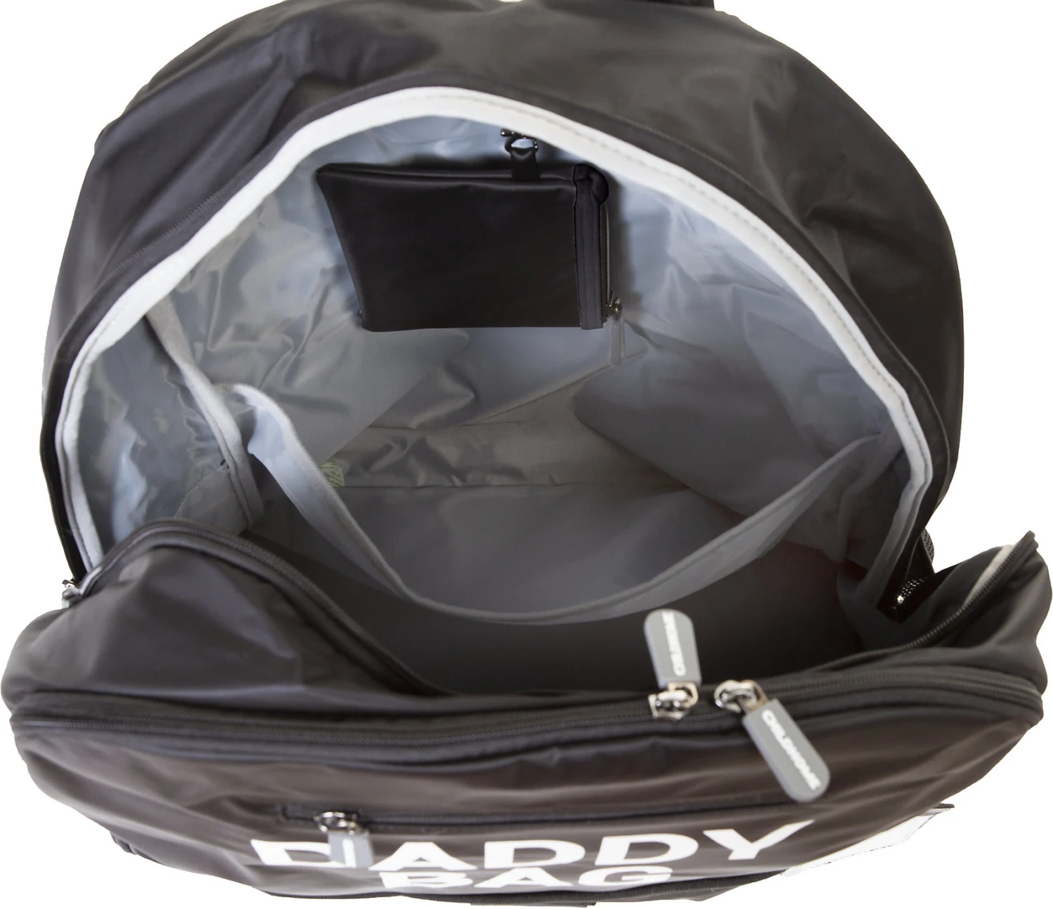Childhome Wickelrucksack Daddy Bag, Schwarz – Bild 5