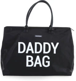 Childhome Wickeltasche Daddy Bag, Schwarz